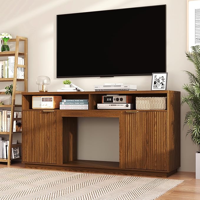2-Piece Fluted Living Room Set Includes 31.5" Fluted Lift Top Coffee Table - Image 2
