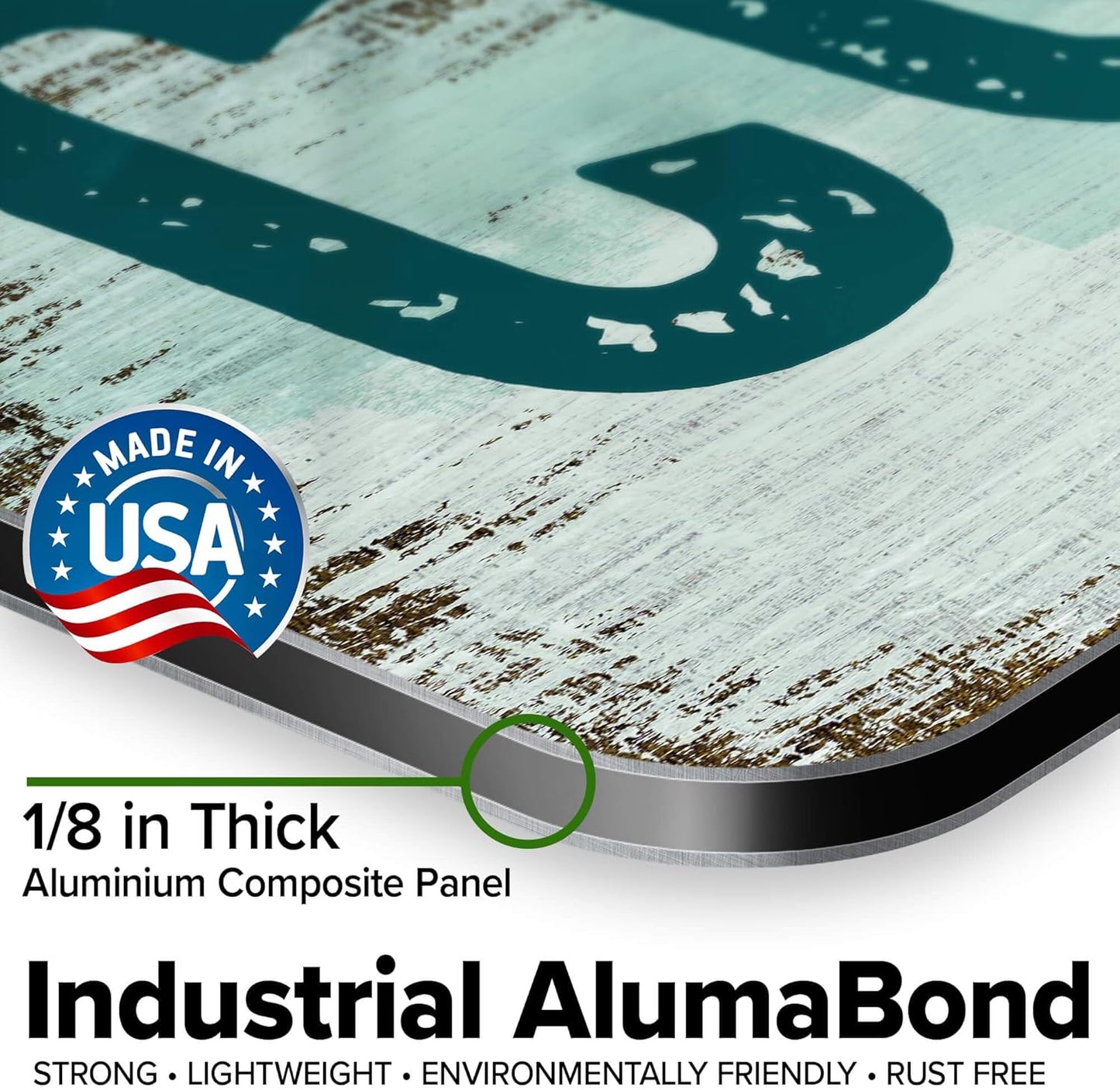 Custom Sign, Custom Street Sign, 11 Font Colors, 13 Font Styles, 4 Hole Options, 22 Sizes, 12x48 Inches, Rust Free DiBound, Fade Resistant, Made in USA by My Sign Center (Shabby Chic)