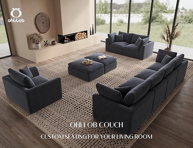 ohllob Middle Back for Cloud Sectional Couches Living Room - Image 5