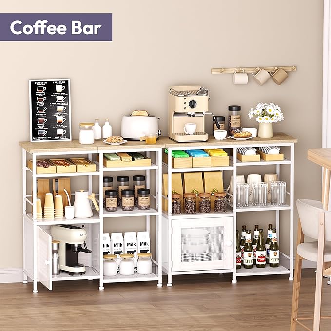 SWTYMIKI Coffee Bar Cabinet Station - Image 4