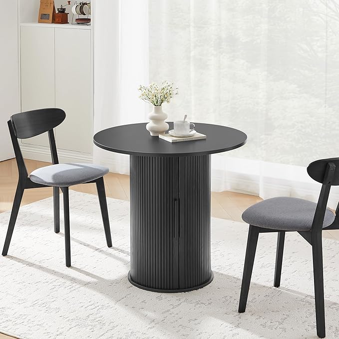 31.5" Round Dining Table for 2-4, Modern Kitchen Table - Image 7
