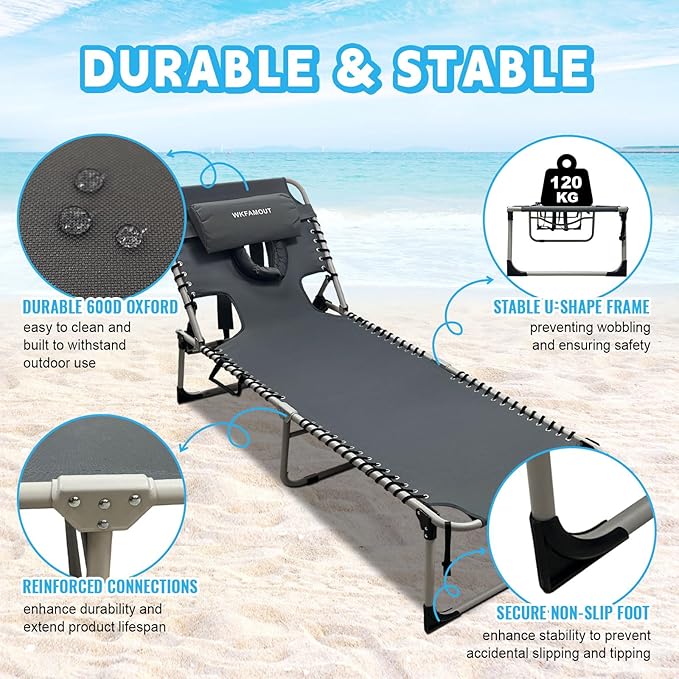 Backpack Sun Tanning Chair - Image 5