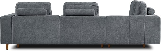 Christopher Knight Home Linmont 2 Pieces L Shape Convertible Sectional Sofa - Image 7