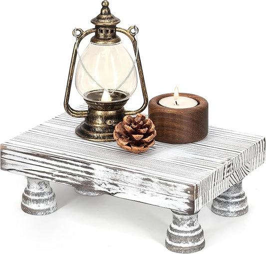 EOSAHR Boho Fir Wood Risers for Decor for Small Vanity by EOSAHR