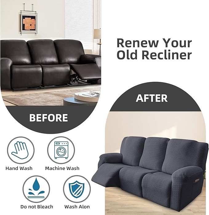 Genina Recliner Sofa Covers - Image 4