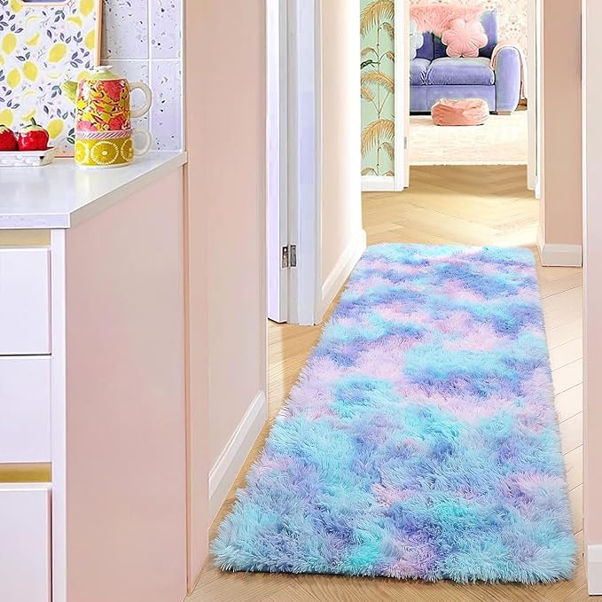 PAGISOFE Adorable Rainbow Runner Rugs - Image 6