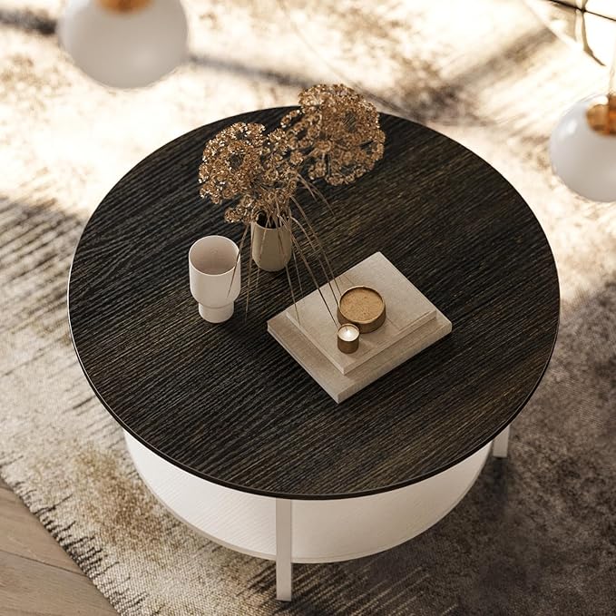 FABATO Round Lift Top Coffee Table - Image 6