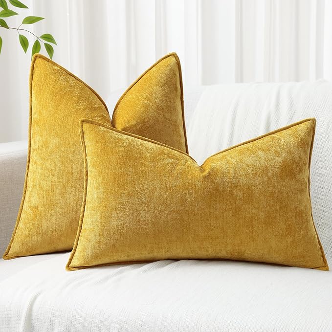 decorUhome Summer Couch Throw Pillow Covers 18x18 Set of 2, Decorative Soft - Image 4