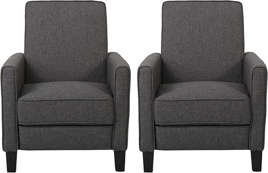 Christopher Knight Home Emmie Fabric Recliner, Dark Brown by ChristopherKnightHome