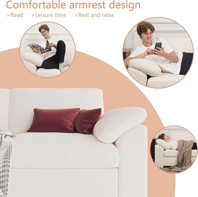 EASE MOOSE Extra Large Modular Sectional Sofa, Modern Oversized L Shape - Image 6