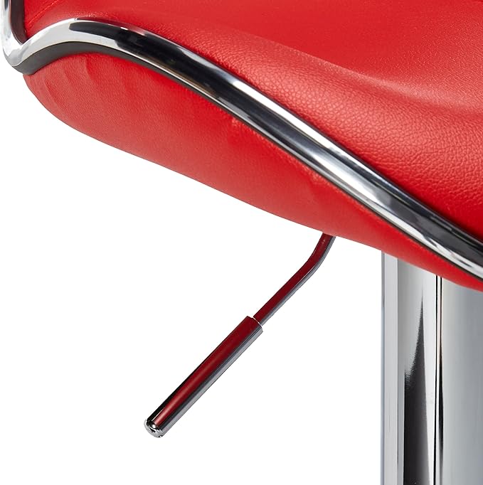Roundhill Furniture Masaccio Cushioned Leatherette Upholstery Airlift - Image 7