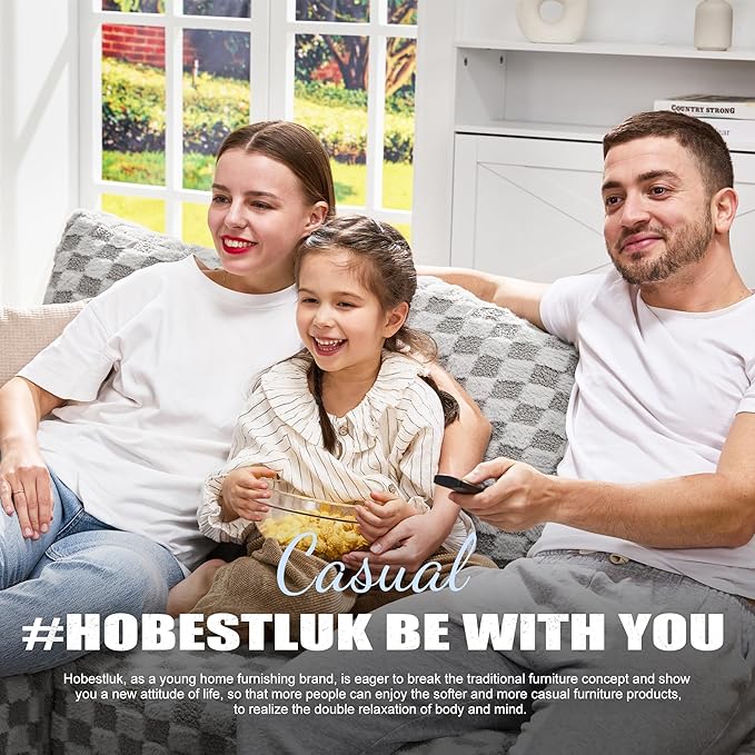 Hobestluk Modular Sectional Sofa Memory Foam Couch Oversized Sectional Sofa - Image 8