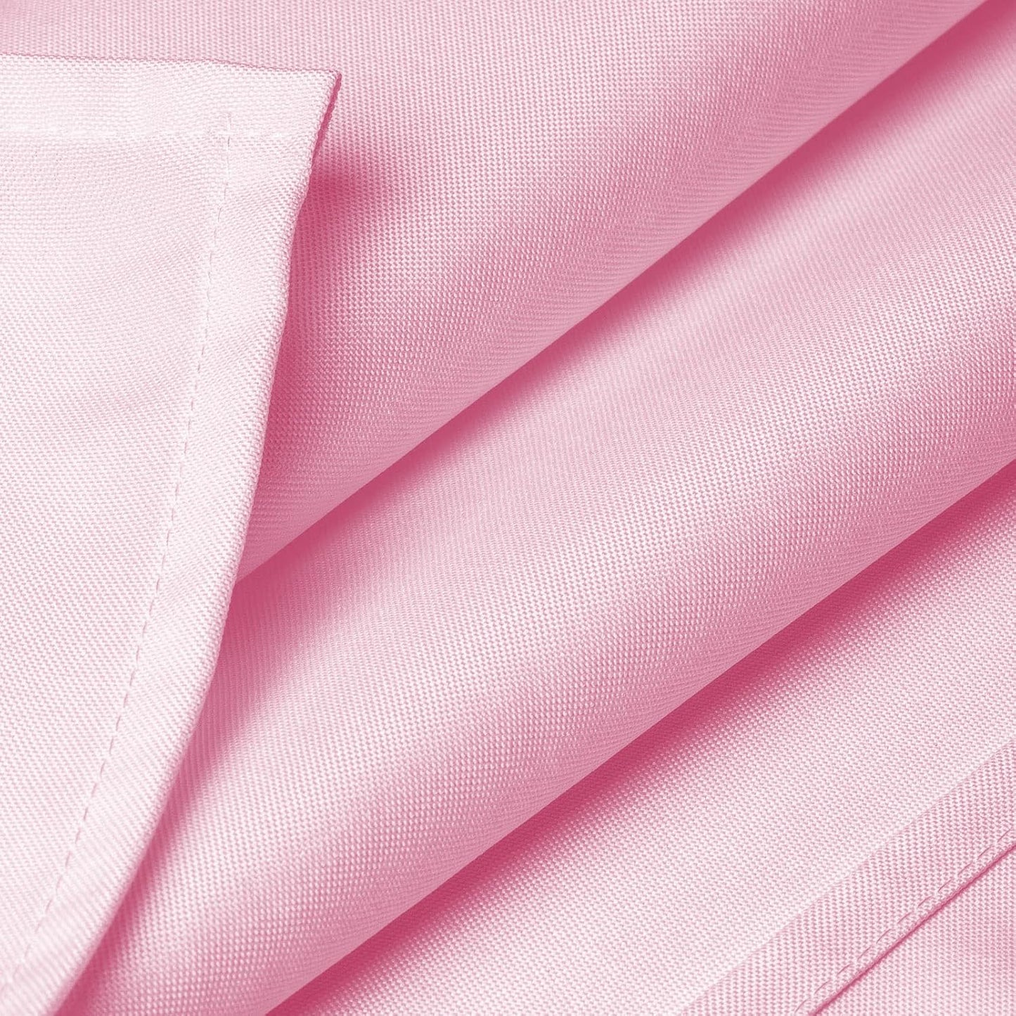 Lann's Linens - 10 Premium 90" x 156" Tablecloths for Wedding/Banquet/Restaurant - Rectangular Polyester Fabric Table Cloths - Pink