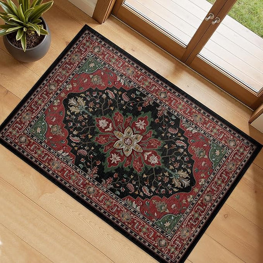 RELEANY Area Rugs 2'x4' Kitchen Rugs Entry Rug Small Rugs by RELEANY
