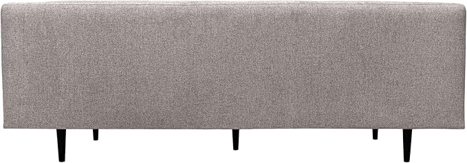 Armen Living Annabelle 80" Modern Gray Fabric Sofa - Image 5
