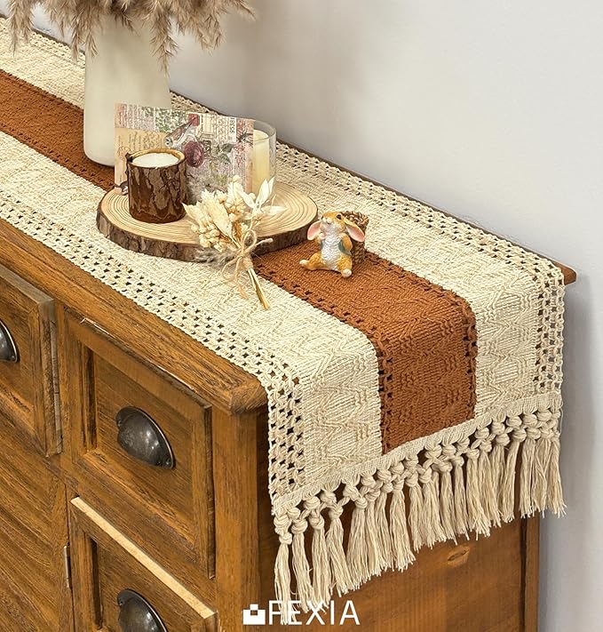 FEXIA Boho Table Runner for Home Decor - Image 5