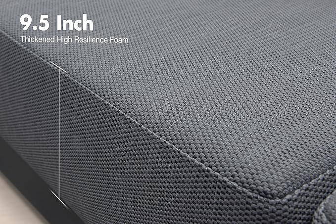 PURPLE LEAF 9 Pieces Patio Conversation Sets - Image 3