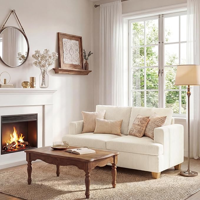 Apicizon Modern 63" Loveseat Sofa Couch - Image 4