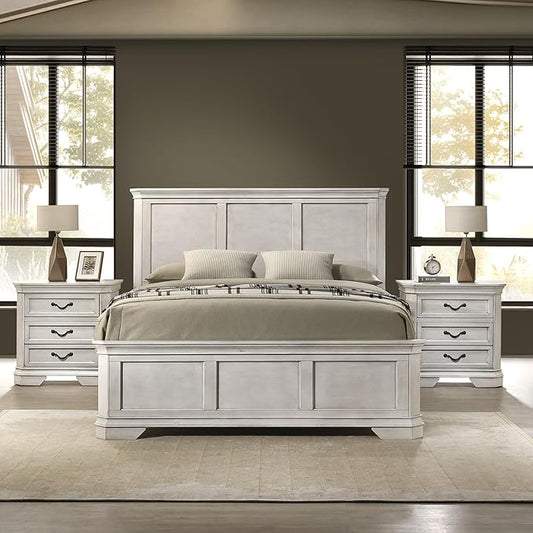 Roundhill Furniture Maderne Wood Panel Bed by RoundhillFurniture
