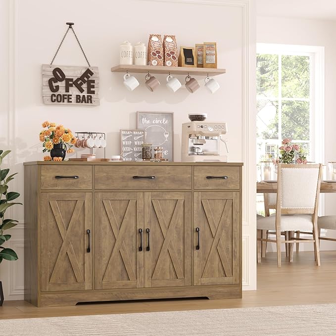 HOSTACK Buffet Sideboard Cabinet - Image 2