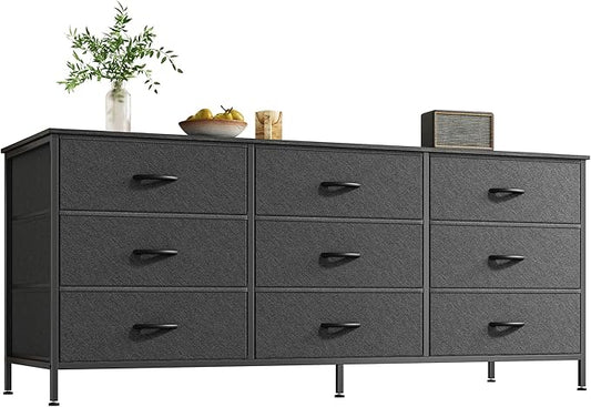 Huuger 9 Drawer Dresser, 55 Inch TV Stand by Huuger