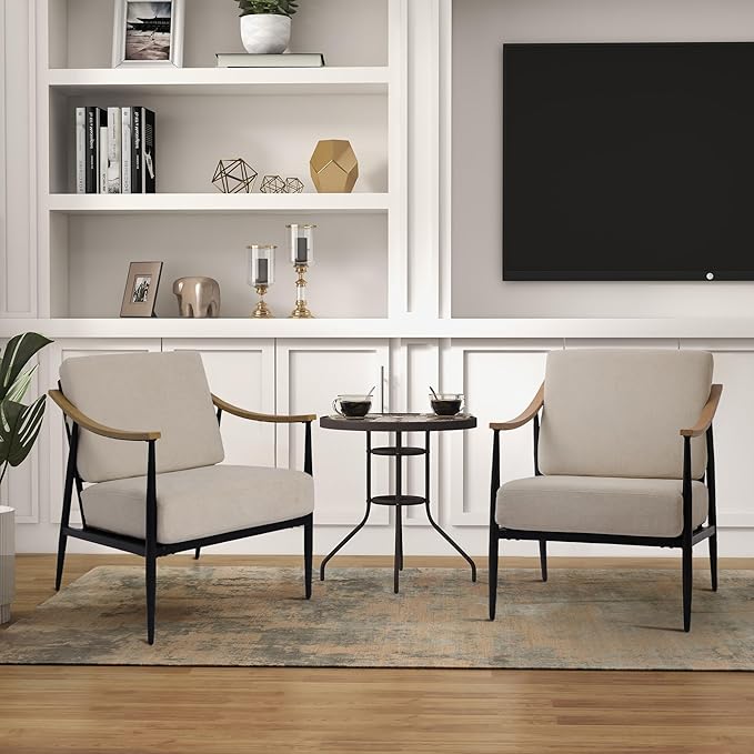 RNKSFX Modern Accent Chairs Set of 2 by Yourexpertinhomefurniture