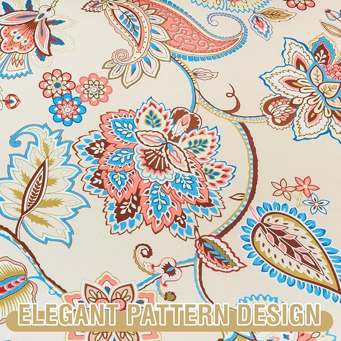 H.VERSAILTEX Floral Pattern Chair Covers Armchair Printed Chair Slip Covers - Image 3