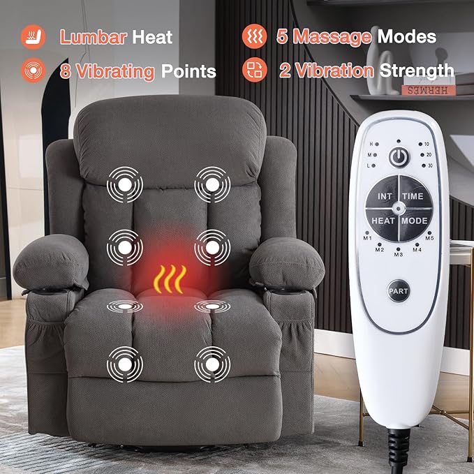 MAHOMICO Power Lift Recliner Chair - Image 3