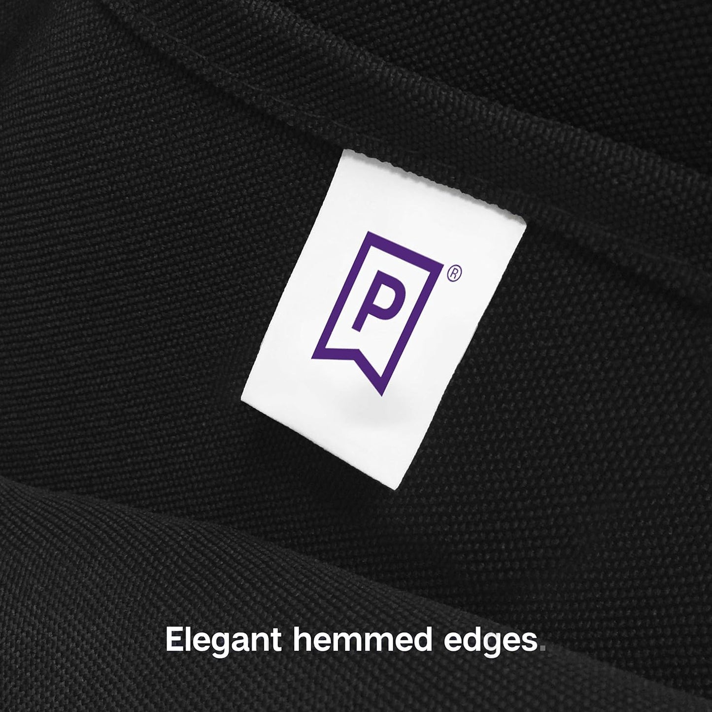 Gee Di Moda Rectangle Tablecloth - 60 x 102 Inch Black Table Cloth for 6 Foot Rectangle Table - Heavy Duty Washable Fabric - for 6 Ft Buffet Table, Holiday Party, Dinner, Wedding & Baby Shower