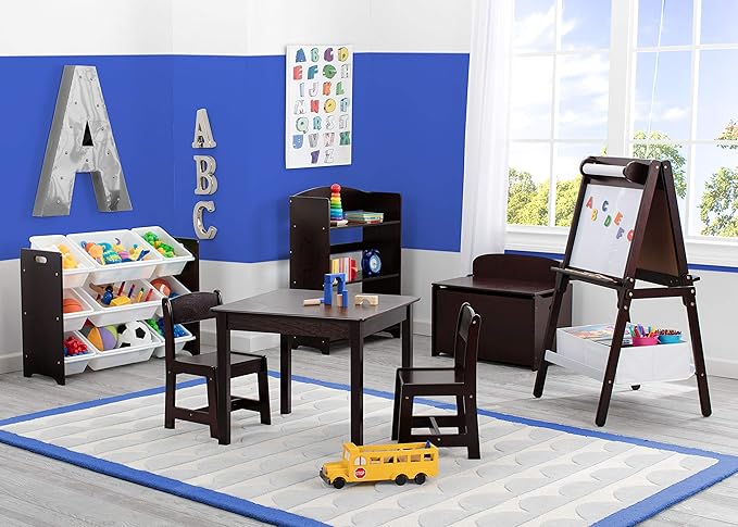 Delta Children MySize Bookshelf, Dark Chocolate - Image 5