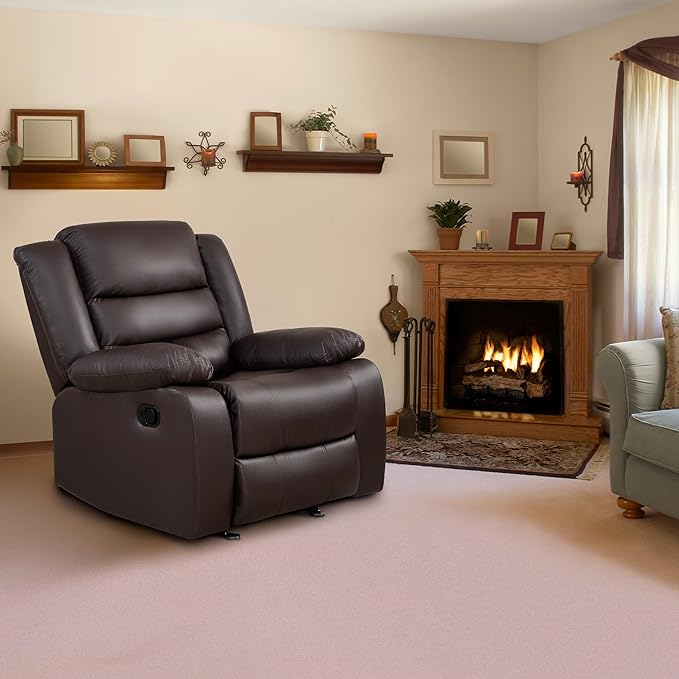 PrimeZone Oversized Rocker Recliner Chair - Image 9