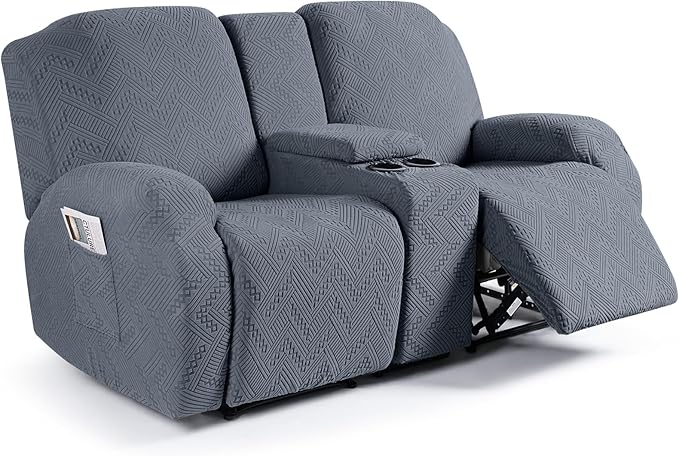 Ruaozz Loveseat Recliner Covers by RuaozzFurnitureCovers
