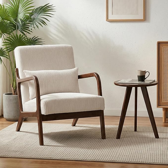 Mid Century Modern Accent Chair by Hjaustevy