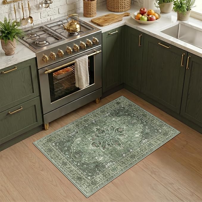 RELEANY Area Rugs 2'x3' Kitchen Rugs Entry Rug Small Rugs - Image 2