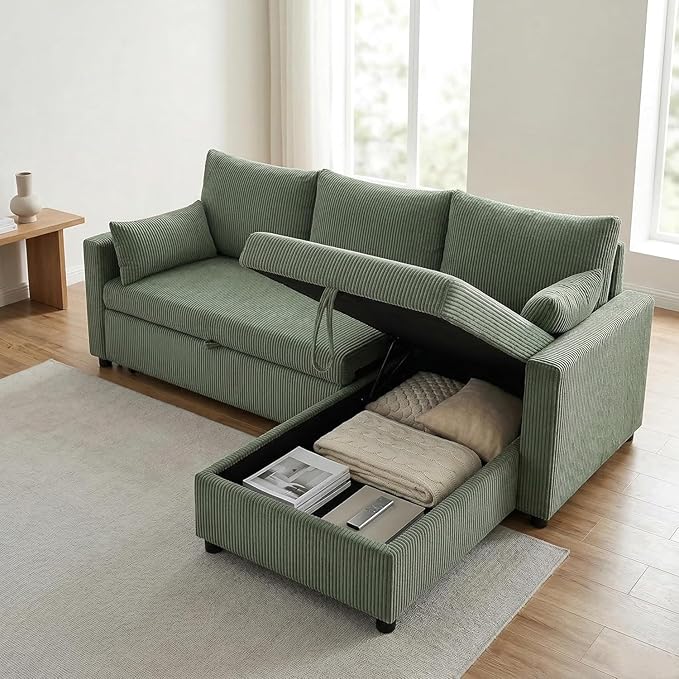 Queen Sleeper Sofa, Convertible Sofa Bed - Image 10