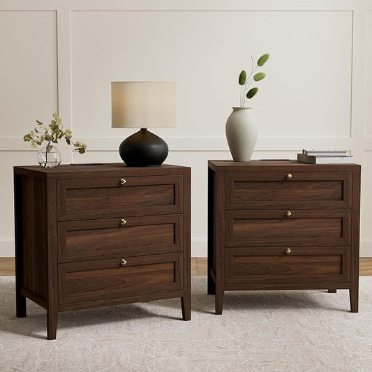EYYTHUNG Large Nightstand Set of 2 by EYYTHUNG