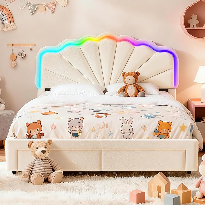 Full Upholstered Children’s Bed - Image 3