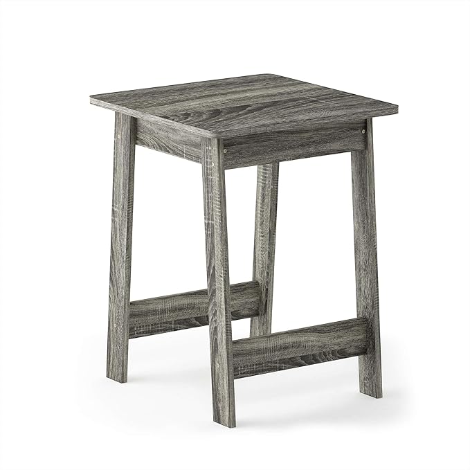 Furinno Beginning End Table, French Oak Grey - Image 6