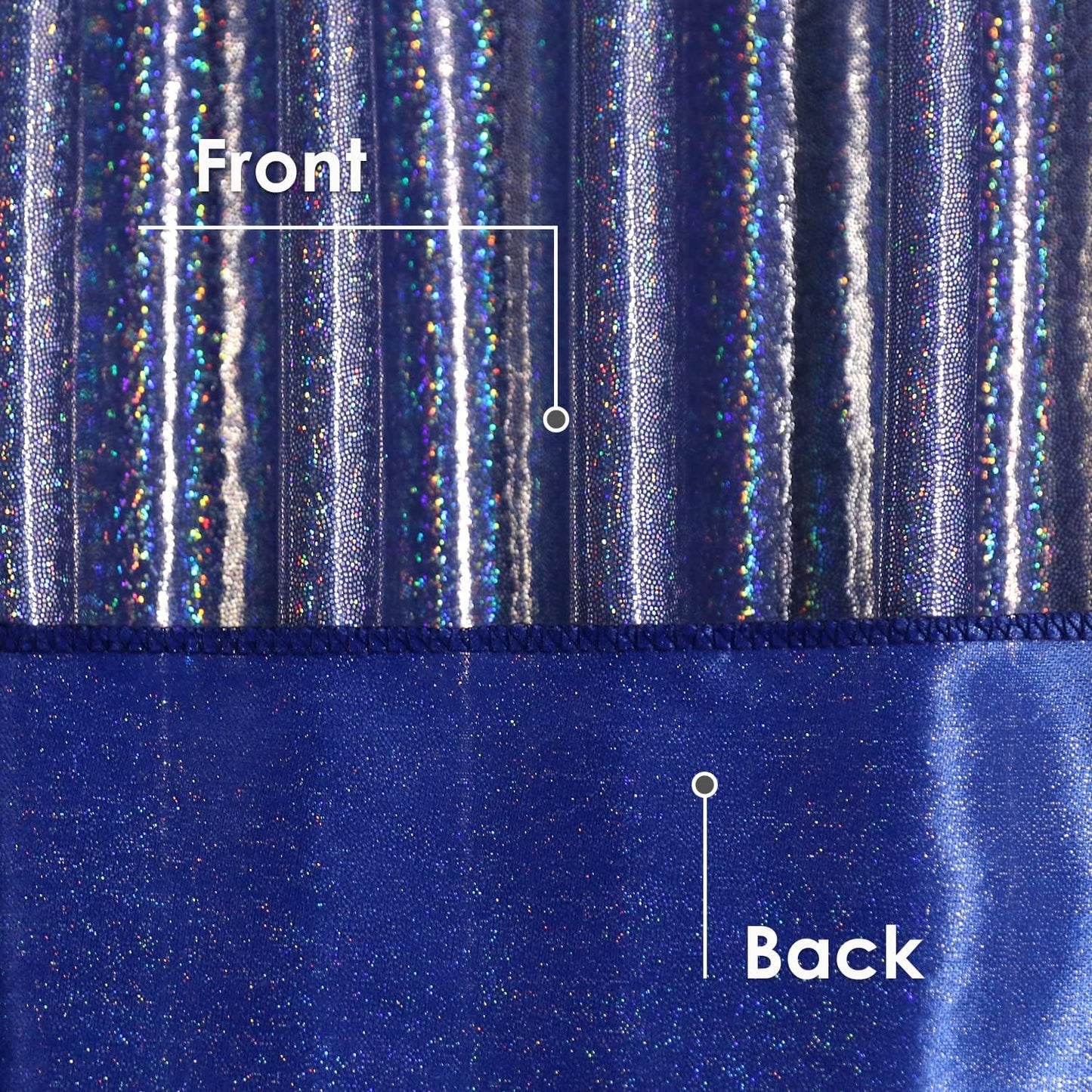 Fitable Sequin Tablecloth for Parties 60x84 Inch - Sparkle Glitter Table Cloth Laser Rectangle Overlay for Wedding Baby Shower Ceremony Birthday Holiday Banquet, Dark Blue