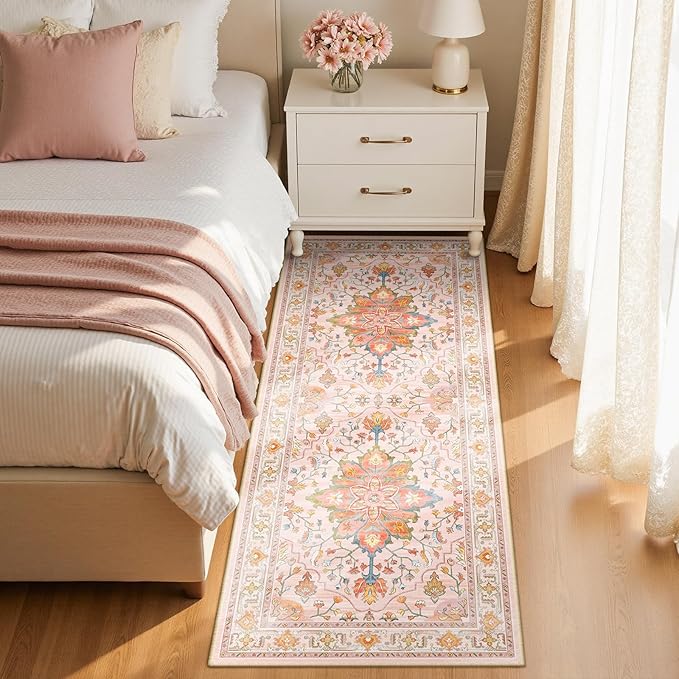 RELEANY Area Rugs 2'x5' Runner Rug Non Slip Washable - Image 3