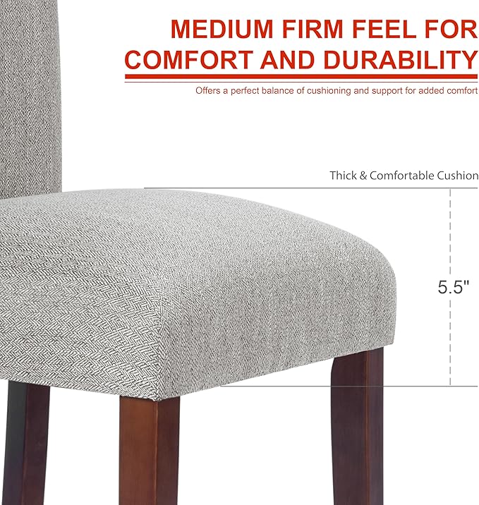 HomePop Classic Parsons Dining Chair - Image 3