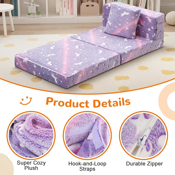 MeMoreCool Foldable Futon Chair Bed - Image 7