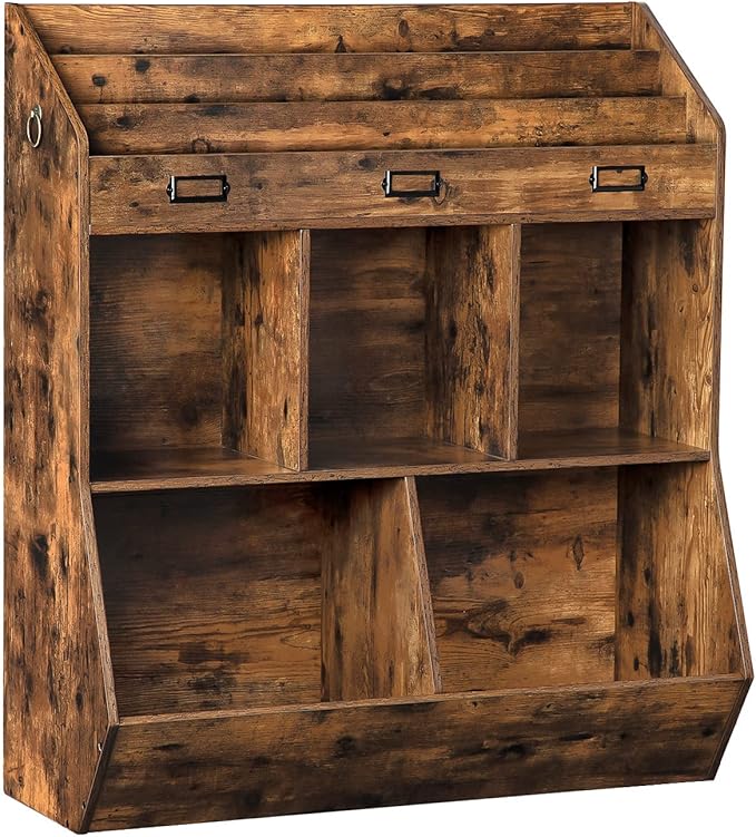 HOOBRO Kids Bookshelf, Toy Storage Organizer, Bookshelf by HOOBRO