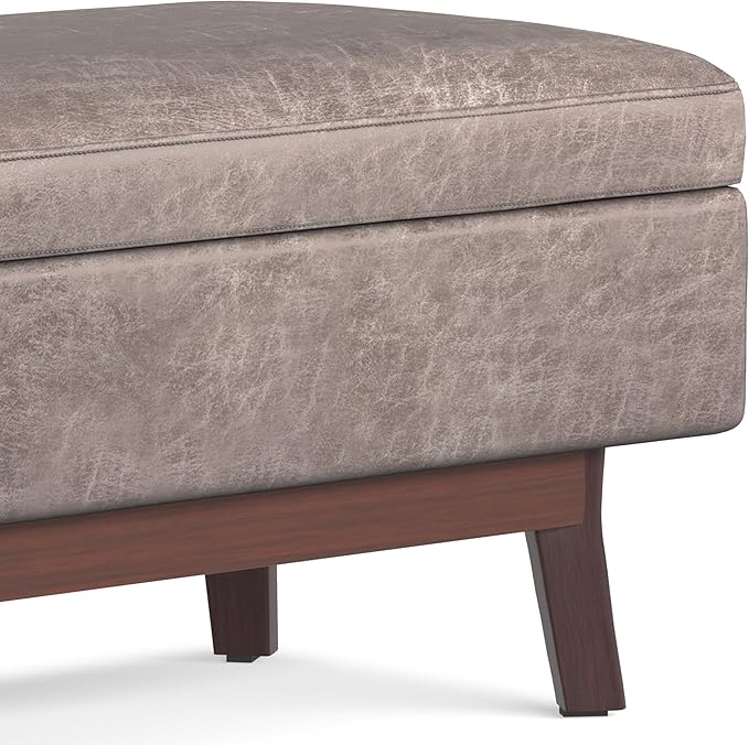 SIMPLIHOME Owen Rectangular Storage Ottoman - Image 11