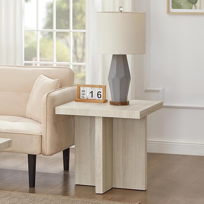 Roundhill Furniture Mchome 3-Piece Coffee Table Set, Coffee Table and Two End - Image 8