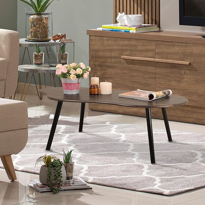 Modern Coffee Tables for Living Room Cloud Shape Center Table Industrial - Image 6