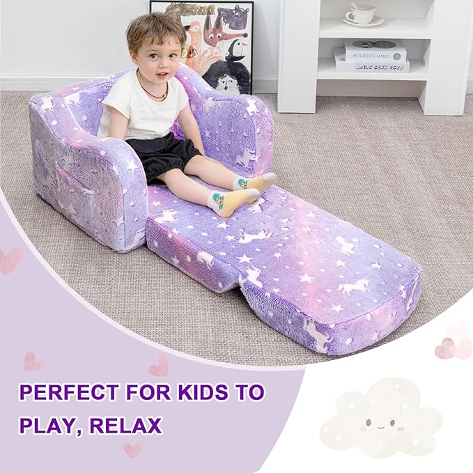 Airpanda Comfy Toddler Couch and Chair - Image 5