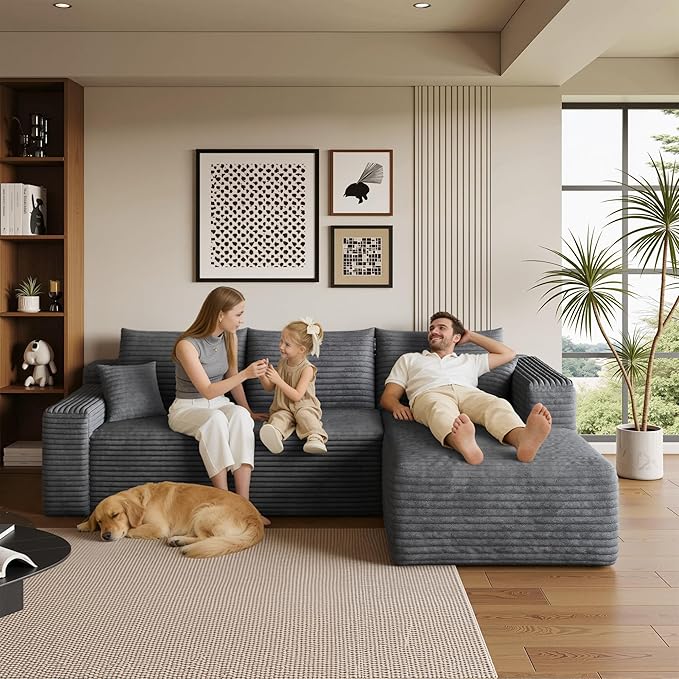 AUGOP 96" Sectional Couches for Living Room Modern Modular Sofa - Image 8