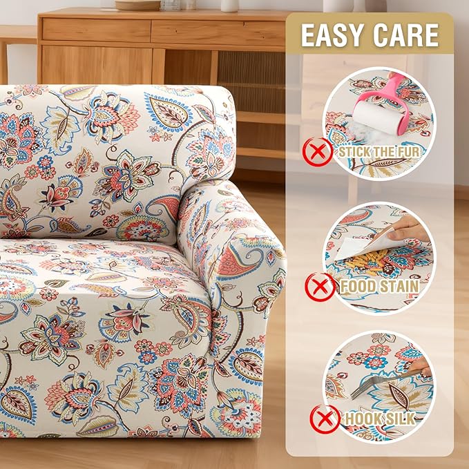 H.VERSAILTEX Floral Pattern Sofa Covers - Image 8