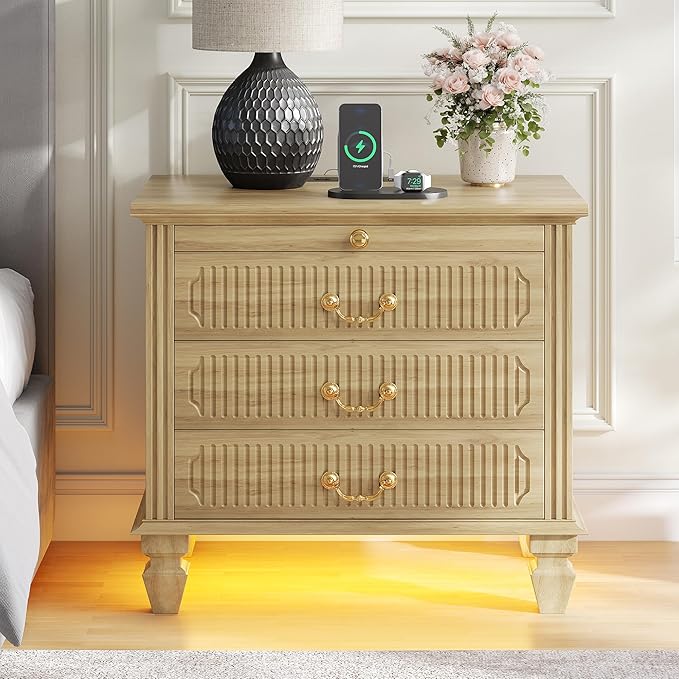 FREDEES 25.6'' Wide Bedside Table - Image 6